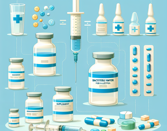 ¿Qué suplementos combinan bien con Agua bacteriostática para inyección?