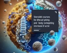 ¿Aumenta Cursos de esteroides para secado y modelado corporal (aumento de masa magra) el riesgo de acné?