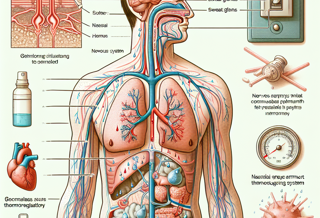 Cómo afecta Aerosoles nasales a la sudoración y termorregulación