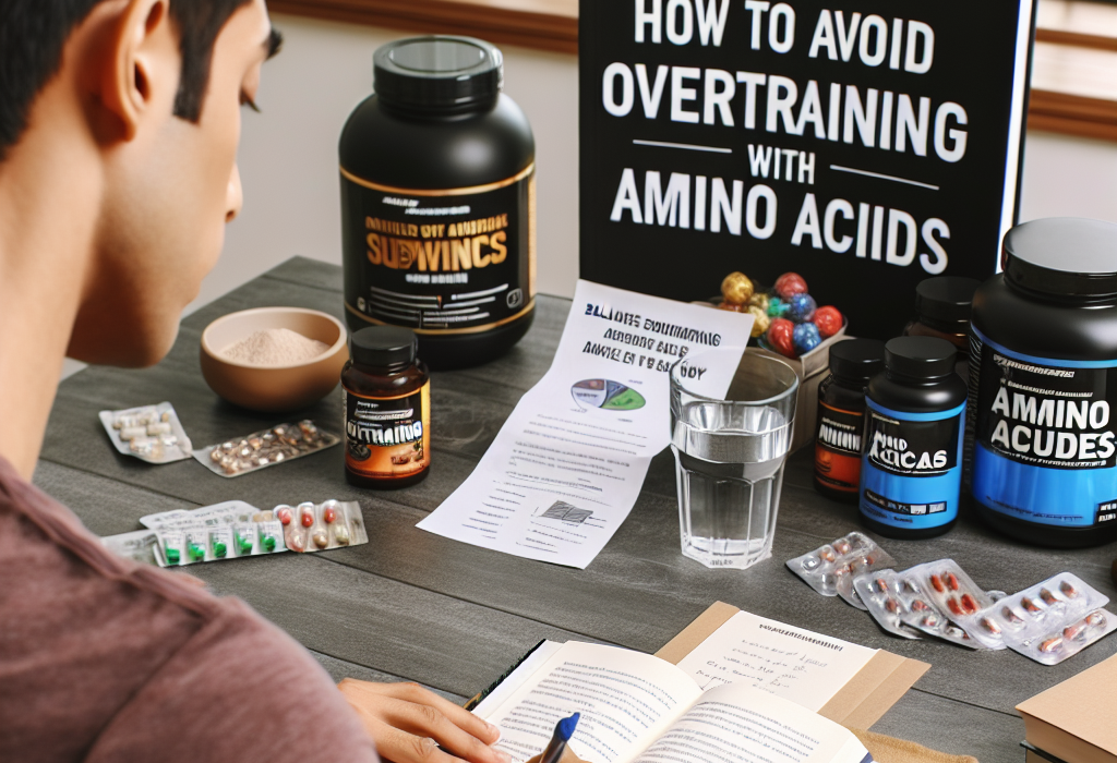 Cómo evitar sobreentrenamiento al usar Aminoácidos