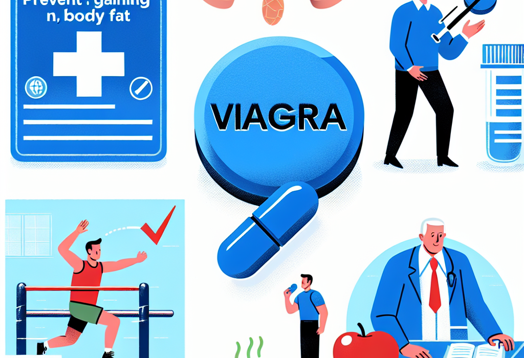 Cómo evitar subir grasa corporal con Viagra