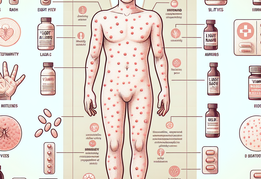 Cómo identificar una alergia leve a Vitamines