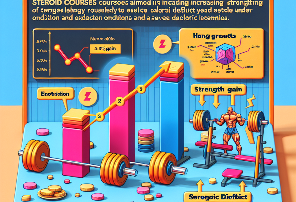 Cómo se comporta Cursos de esteroides para aumentar la fuerza con déficit calórico severo