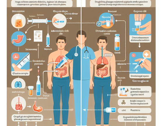 Diferencias entre Apoyo a la glucosa oral e inyectable