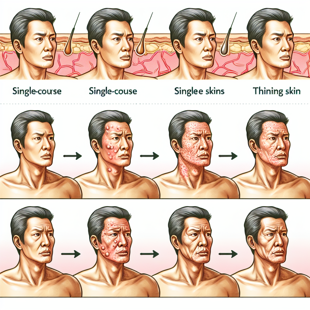 Qué cambios hay en la piel durante el uso de Esteroides Cursos en solitario