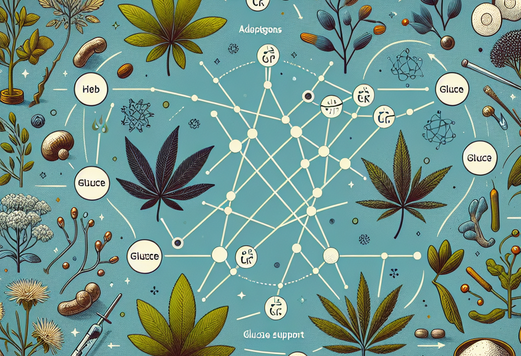 Qué tan compatibles son los adaptógenos con Apoyo a la glucosa