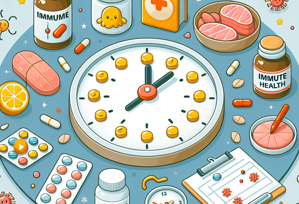 La mejor hora del día para tomar Salud inmunológica