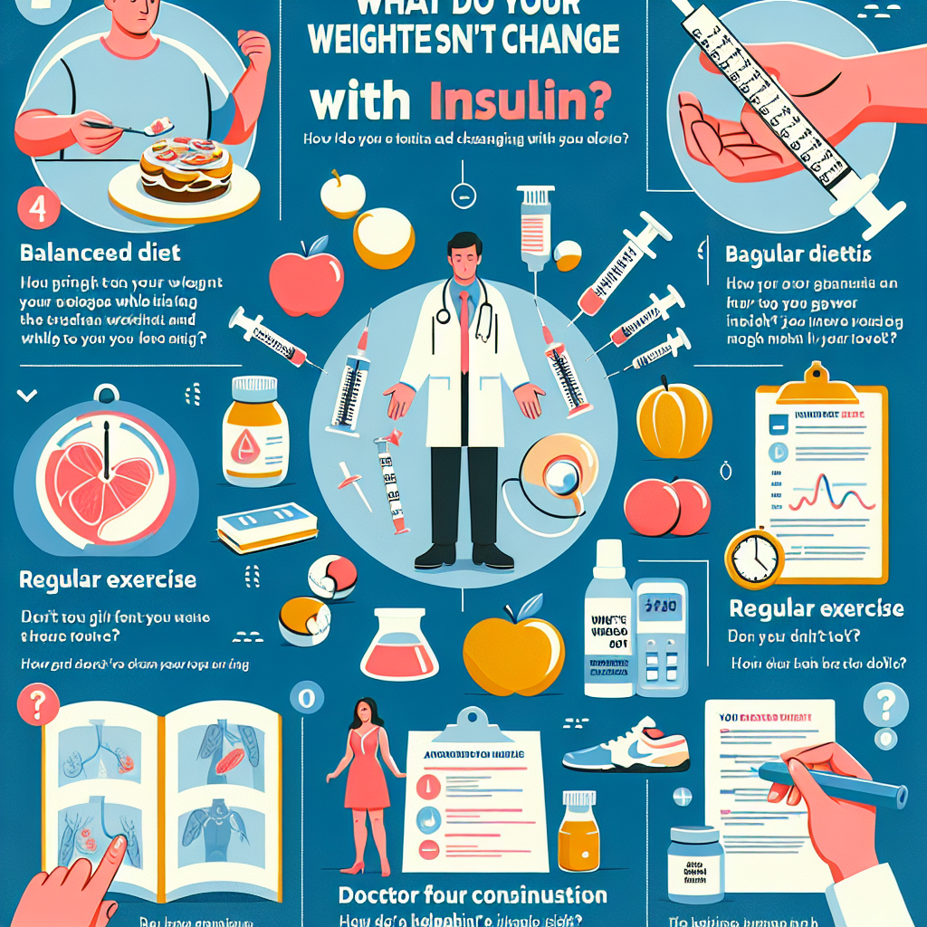 Qué hacer si tu peso no cambia con Insulina